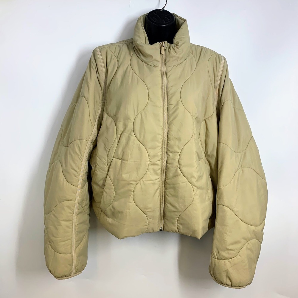 Lululemon Women's Quilted Light Insulation Reversible Cropped Jacket Size 14